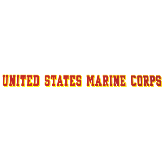 United States Marine Corps Window Strip Decal