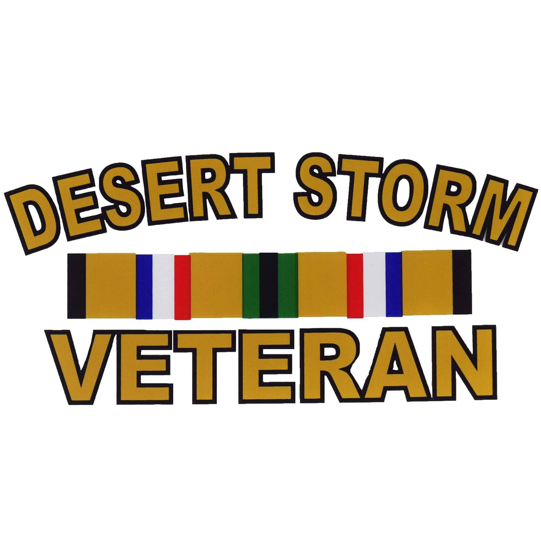 Desert Storm Veteran Decal – MCRD Museum Gift Shop