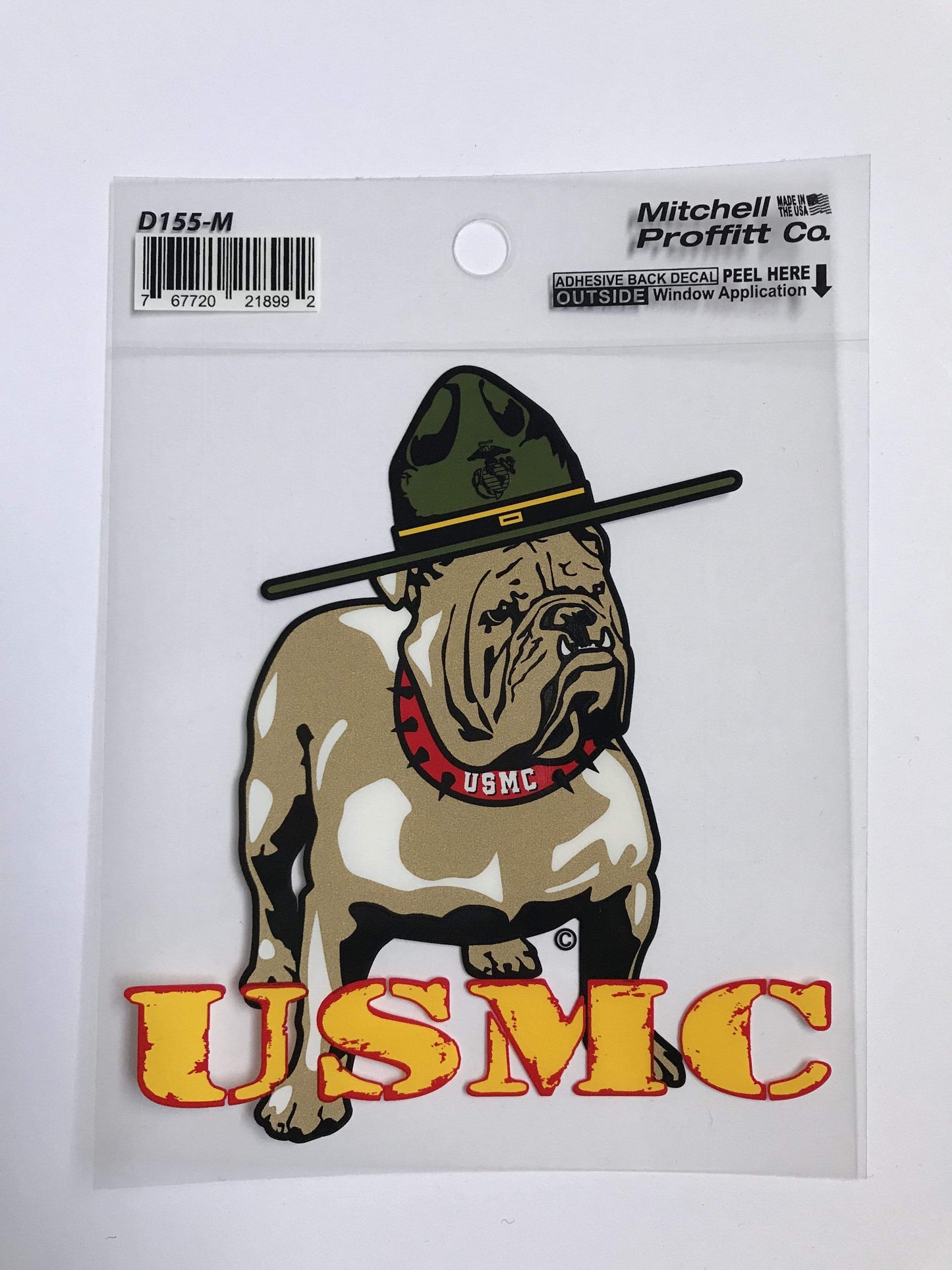 USMC Bulldog Decal